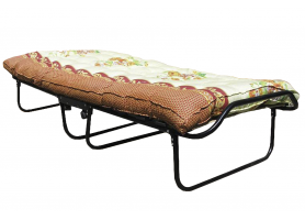Раскладная кровать с матрасом (без колесиков)