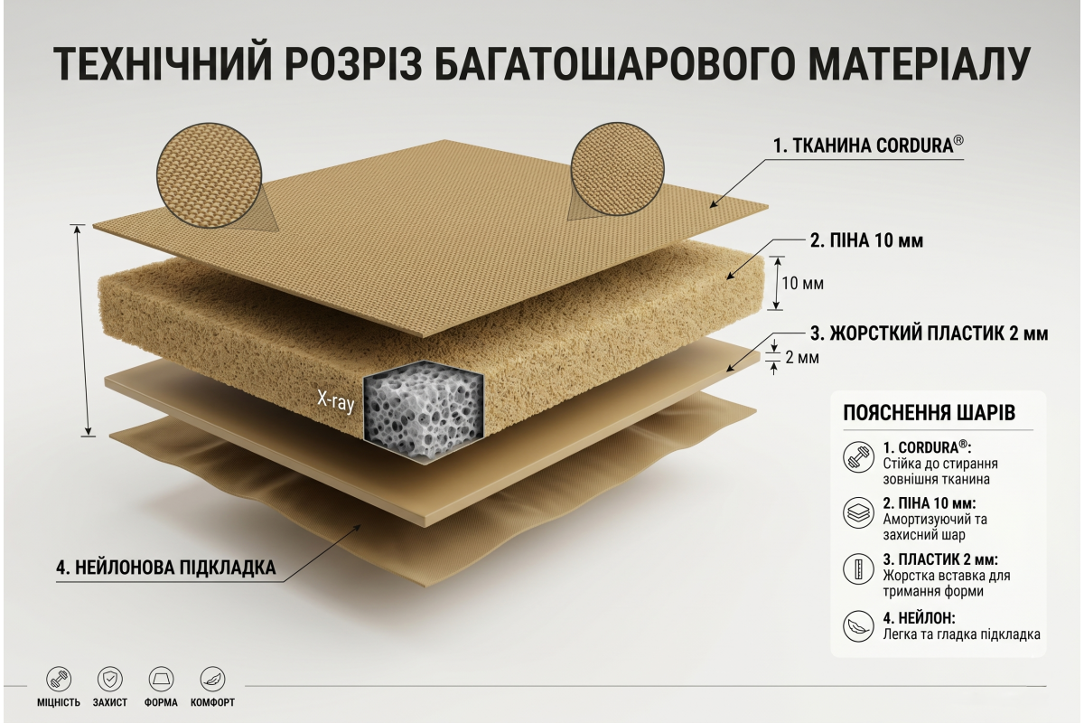 Сумка-рюкзак для оптиковолоконих дронів 13" дюймів
